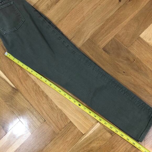 J. Crew Jeans Toothpick Skinny Jeans Size 25 Green - Picture 8 of 9